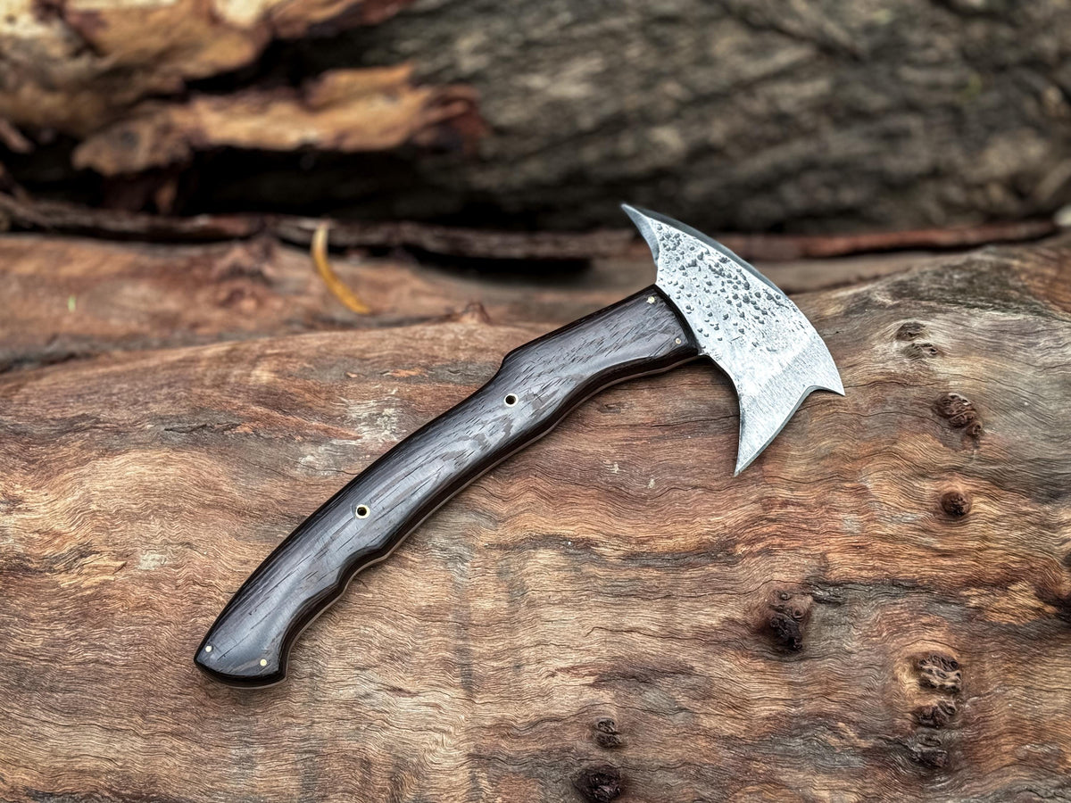 Sayoc Tactical Tomahawk Axe , Inspired by Winkler Axe, Full Tang Camping Hatchet, Bush Craft Axe - Gift for Men
